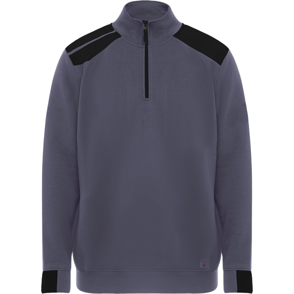 Felpa Zip Bicolore / Mod Maverick