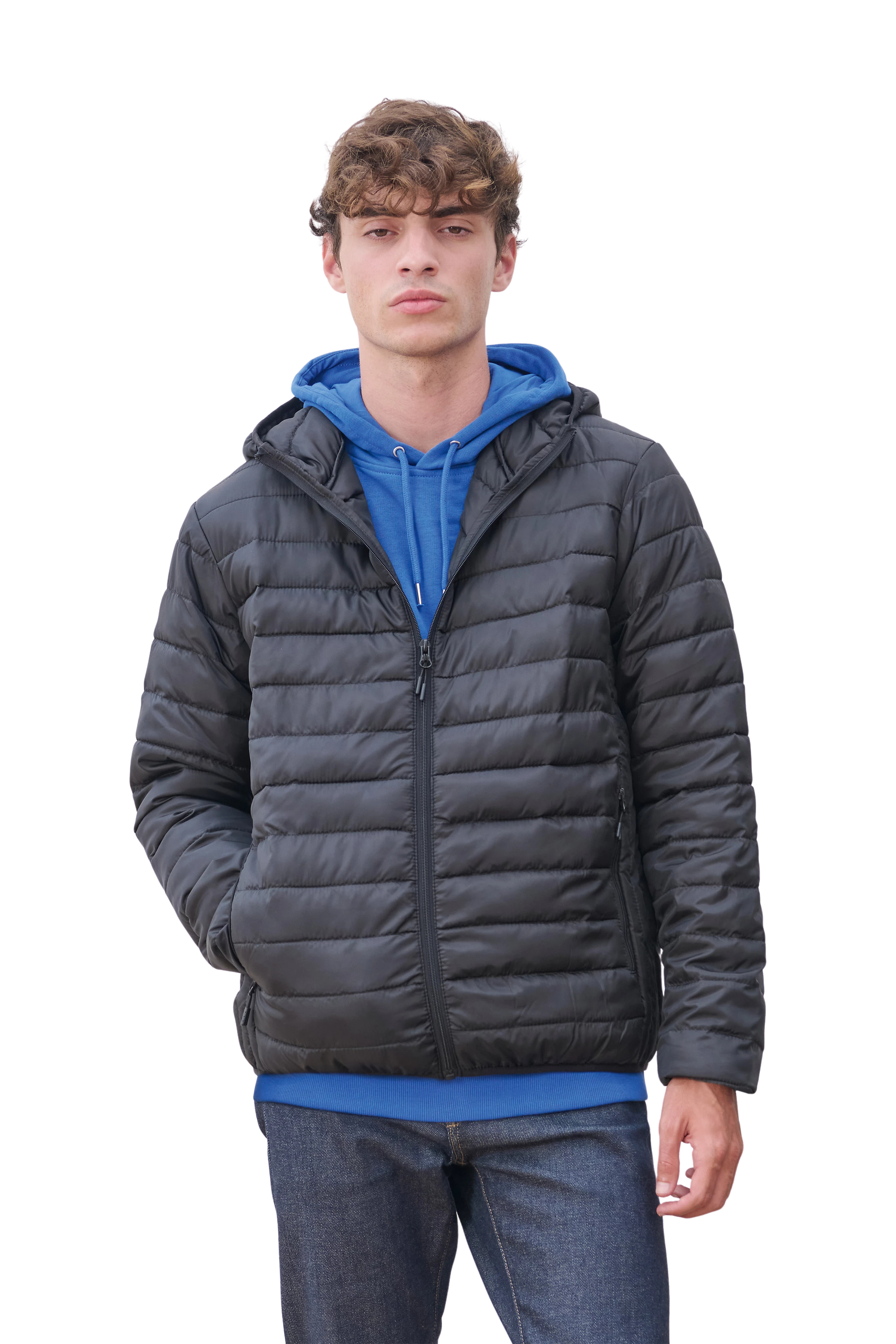 Giacca Uomo Legge con Cappuccio / Mod Stream