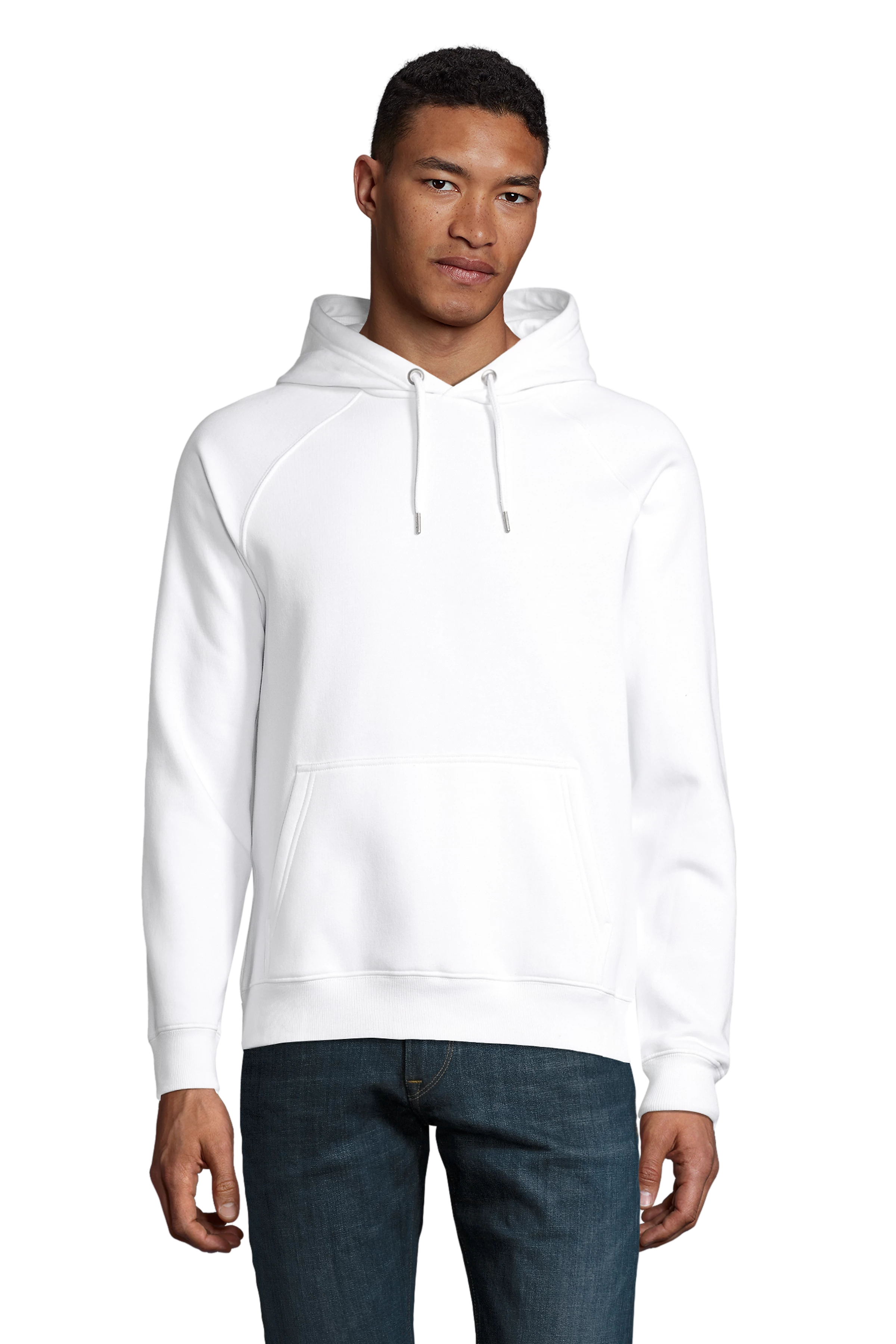 Felpa Unisex Cappuccio Organica / Mod Stellar