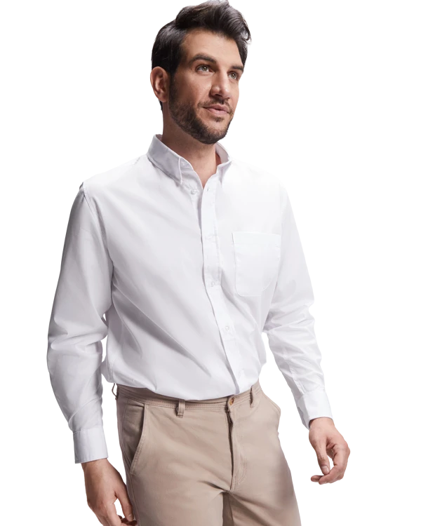 Camicia Unisex con Tasca / Mod AIFOS L/S